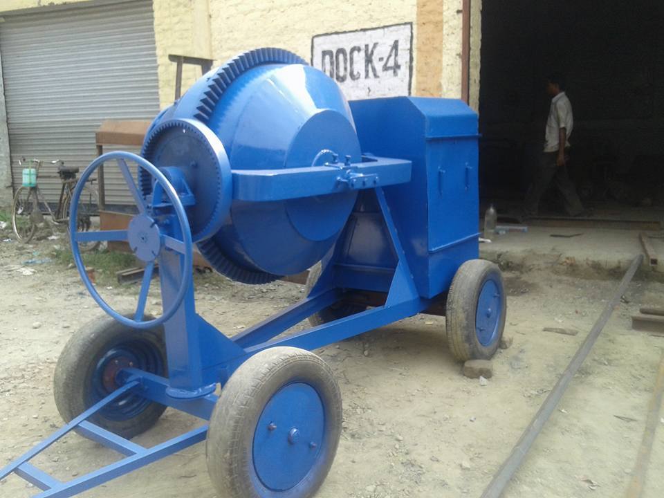 Reversible Concrete Mixer Making Machine - B M Engineering in India